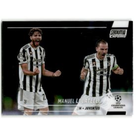   2021-22 Stadium Club Chrome UEFA Champions League #27 Manuel Locatelli