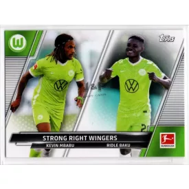 2021-22 Topps Bundesliga #197 Kevin Mbabu / Ridle Baku