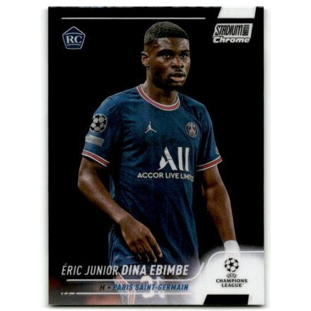 2021-22 Stadium Club Chrome UEFA Champions League #41 Eric Junior Dina Ebimbe