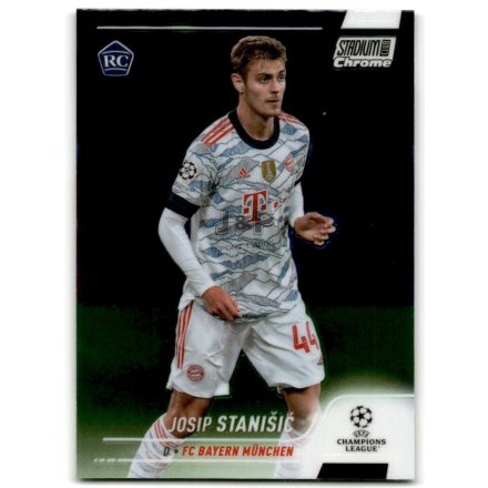 2021-22 Stadium Club Chrome UEFA Champions League #44 Josip Stanisic