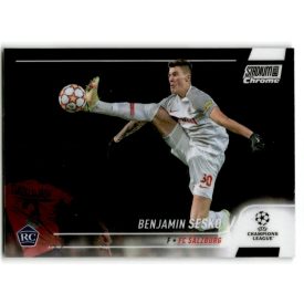   2021-22 Stadium Club Chrome UEFA Champions League #49 Benjamin Sesko