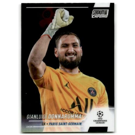 2021-22 Stadium Club Chrome UEFA Champions League #50 Gianluigi Donnarumma