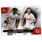 2021-22 Topps Bundesliga #199 Jan Thielmann / Noah Katterbach