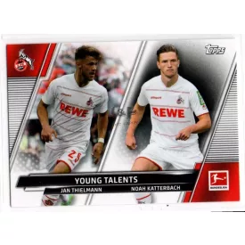   2021-22 Topps Bundesliga #199 Jan Thielmann / Noah Katterbach
