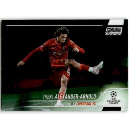 2021-22 Stadium Club Chrome UEFA Champions League #66 Trent Alexander-Arnold