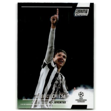 2021-22 Stadium Club Chrome UEFA Champions League #74 Federico Chiesa