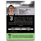2021-22 Stadium Club Chrome UEFA Champions League #74 Federico Chiesa