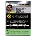 2021-22 Stadium Club Chrome UEFA Champions League #78 Giovanni Reyna