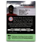 2021-22 Stadium Club Chrome UEFA Champions League #79 Alphonso Davies