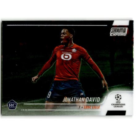 2021-22 Stadium Club Chrome UEFA Champions League #83 Jonathan David
