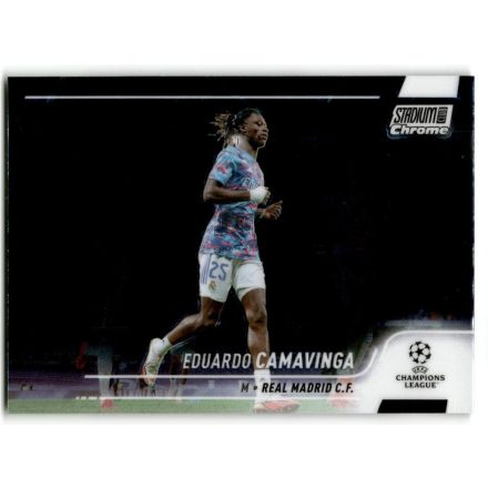 2021-22 Stadium Club Chrome UEFA Champions League #89 Eduardo Camavinga