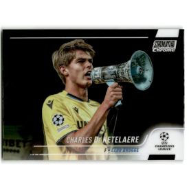   2021-22 Stadium Club Chrome UEFA Champions League #90 Charles De Ketelaere