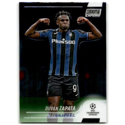 2021-22 Stadium Club Chrome UEFA Champions League #91 Duvan Zapata