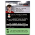 2021-22 Stadium Club Chrome UEFA Champions League #92 Tyler Morton