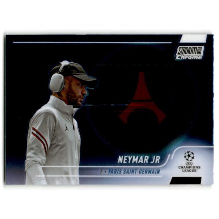 2021-22 Stadium Club Chrome UEFA Champions League #100 Neymar Jr