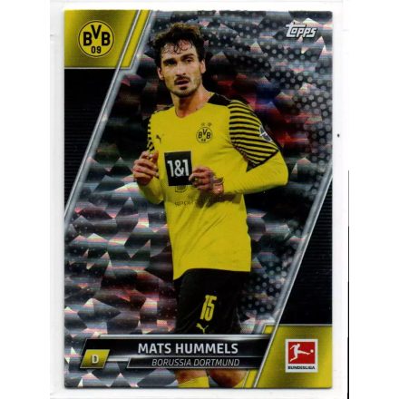 2021-22 Topps Bundesliga Sparkle Foil #60 Mats Hummels