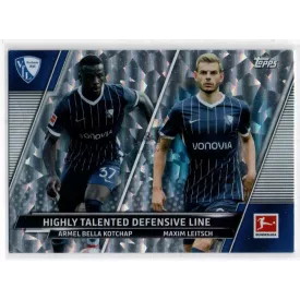   2021-22 Topps Bundesliga Sparkle Foil #193 Armel Bella Kotchap/Maxim Leitsch
