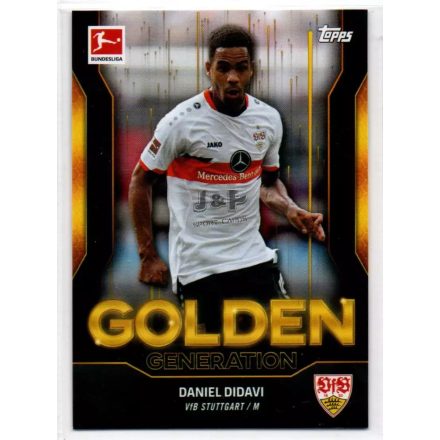 2021-22 Topps Bundesliga Golden Generation #GGDD Daniel Didavi