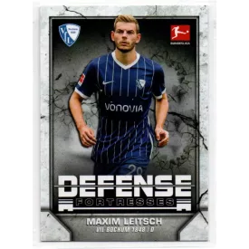   2021-22 Topps Bundesliga Defense Fortresses #DFML Maxim Leitsch
