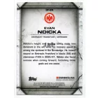 2021-22 Topps Bundesliga Defense Fortresses #DFEN Evan Ndicka