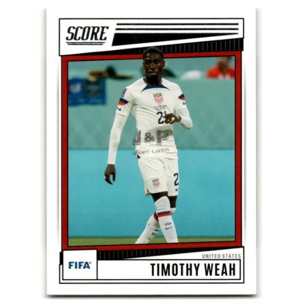 2022-23 Score FIFA #198 Timothy Weah