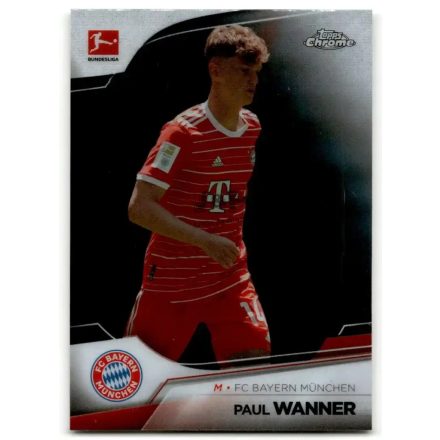 2022-23 Topps Chrome Bundesliga #82 Paul Wanner
