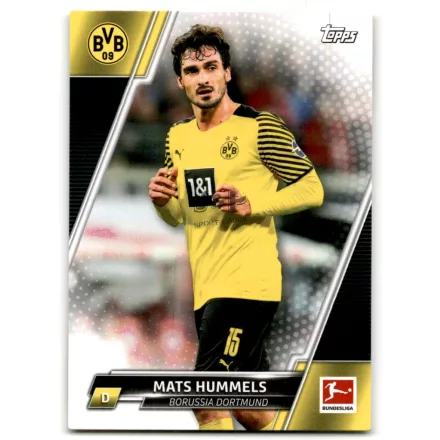 2021-22 Topps Bundesliga #60 Mats Hummels
