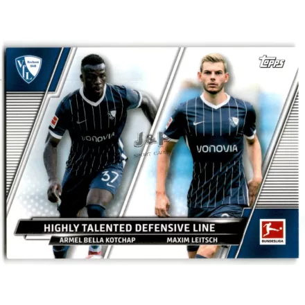 2021-22 Topps Bundesliga #193 Armel Bella Kotchap/Maxim Leitsch