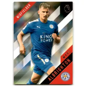   2017-18 Topps English Premier League Gold #64 Marc Albrighton