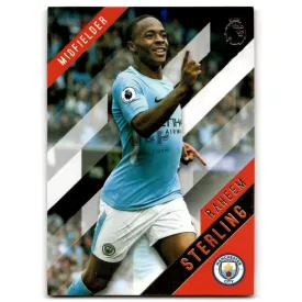   2017-18 Topps English Premier League Gold #80 Raheem Sterling
