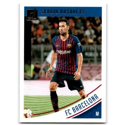 2018-19 Donruss #4 Sergio Busquets