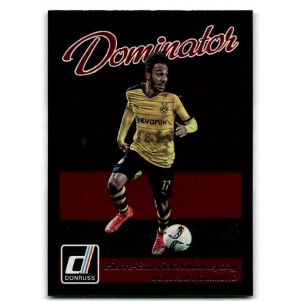 2016-17 Donruss Dominators #18 Pierre-Emerick Aubameyang