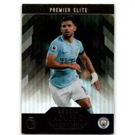   2017-18 Topps English Premier League Gold #176 Sergio Aguero ELITE