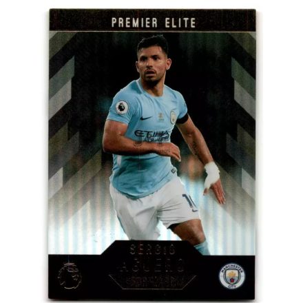 2017-18 Topps English Premier League Gold #176 Sergio Aguero ELITE