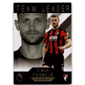   2017-18 Topps English Premier League Gold #181 Simon Francis LEADER