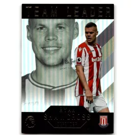   2017-18 Topps English Premier League Gold #195 Ryan Shawcross LEADER