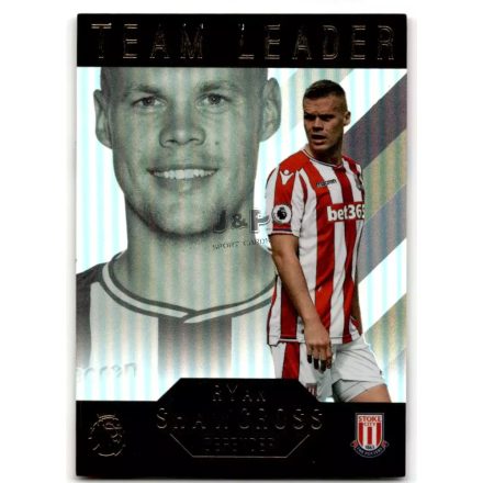 2017-18 Topps English Premier League Gold #195 Ryan Shawcross LEADER