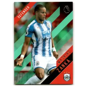   2017-18 Topps English Premier League Gold Green #55 Mathias Zanka