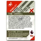 2017-18 Topps English Premier League Gold Green #117 Tom Carroll