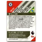 2017-18 Topps English Premier League Gold Red #35 Willian