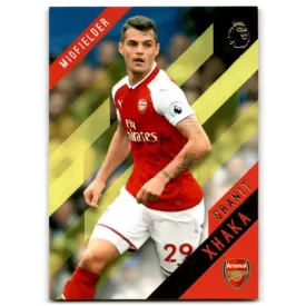   2017-18 Topps English Premier League Gold Yellow #11 Granit Xhaka