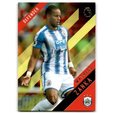 2017-18 Topps English Premier League Gold Yellow #55 Mathias Zanka