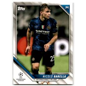 2021-22 Topps UEFA Champions League #17 Nicolo Barella