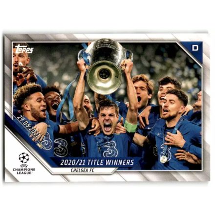 2021-22 Topps UEFA Champions League #45 Cesar Azpilicueta HL