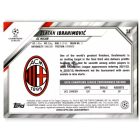 2021-22 Topps UEFA Champions League #52 Zlatan Ibrahimovic