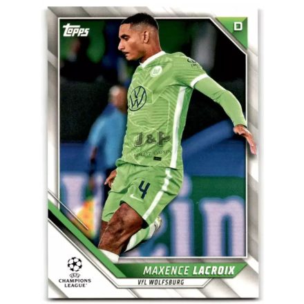 2021-22 Topps UEFA Champions League #84 Maxence Lacroix