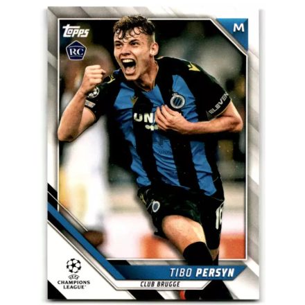 2021-22 Topps UEFA Champions League #85 Tibo Persyn