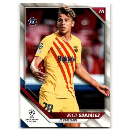 2021-22 Topps UEFA Champions League #107 Nico Gonzalez