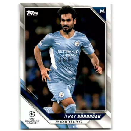 2021-22 Topps UEFA Champions League #114 Ilkay Gundogan