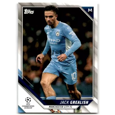 2021-22 Topps UEFA Champions League #132 Jack Grealish